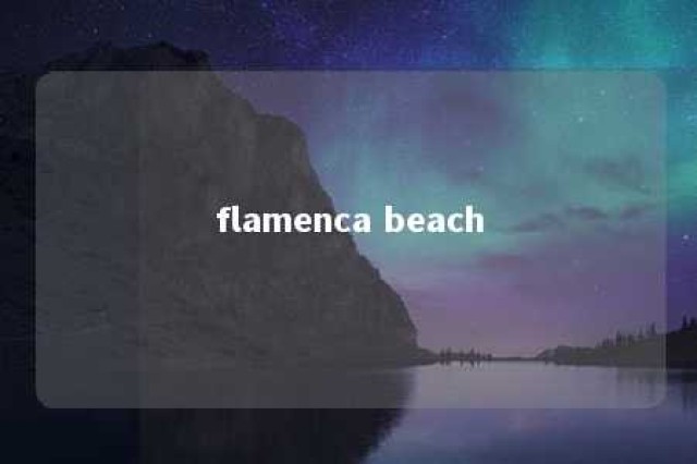 flamenca beach 