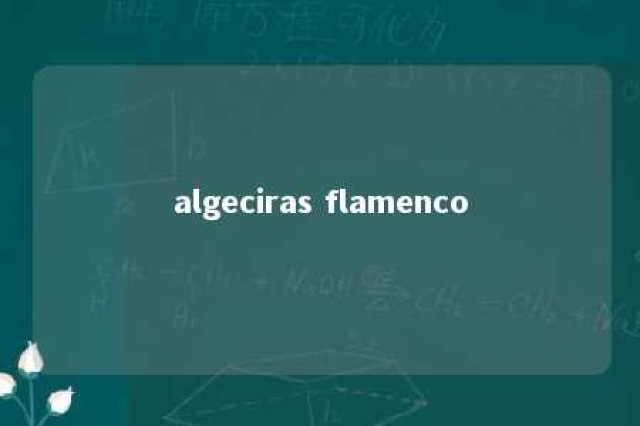 algeciras flamenco 