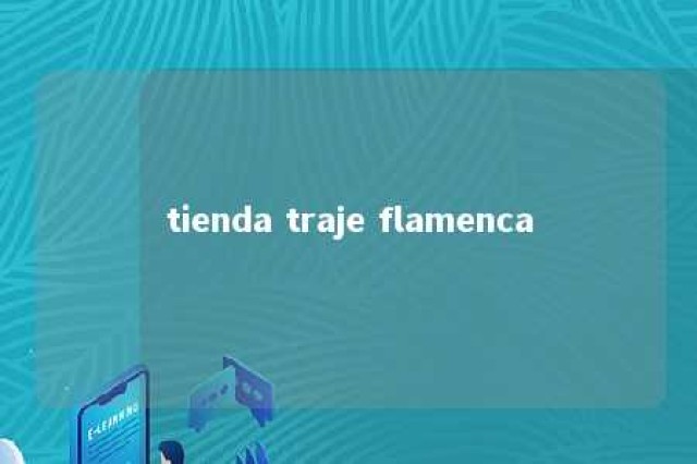 tienda traje flamenca 