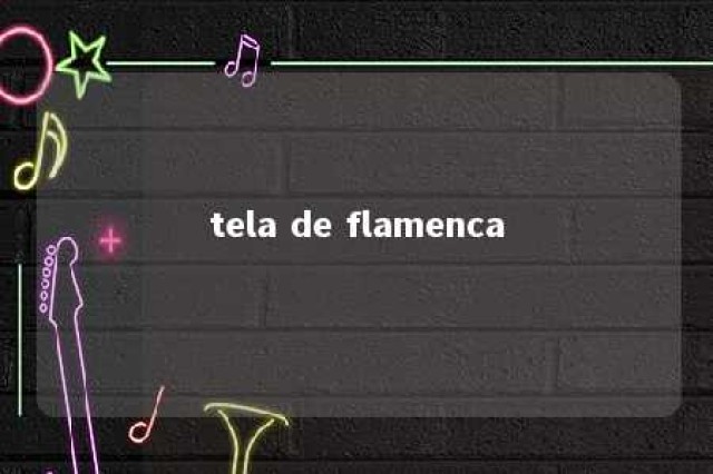 tela de flamenca 