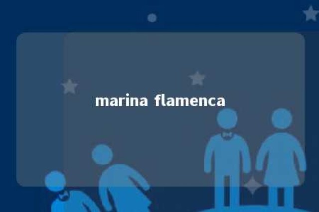 marina flamenca 