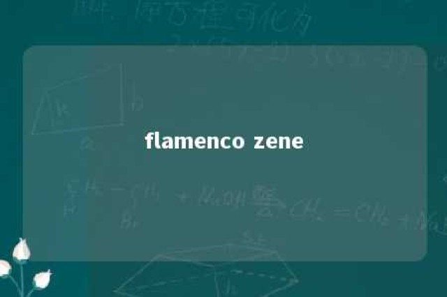 flamenco zene 