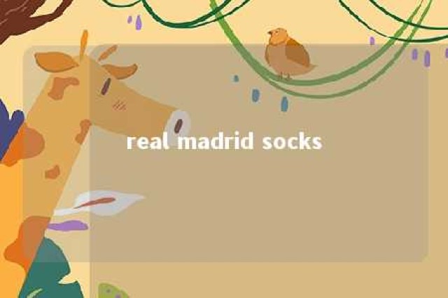 real madrid socks 