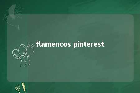 flamencos pinterest