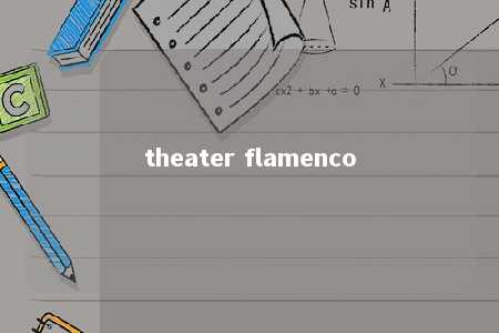 theater flamenco