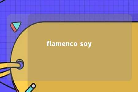 flamenco soy