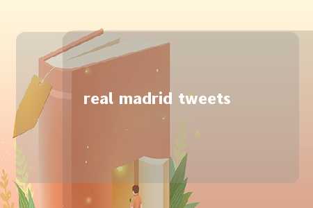 real madrid tweets